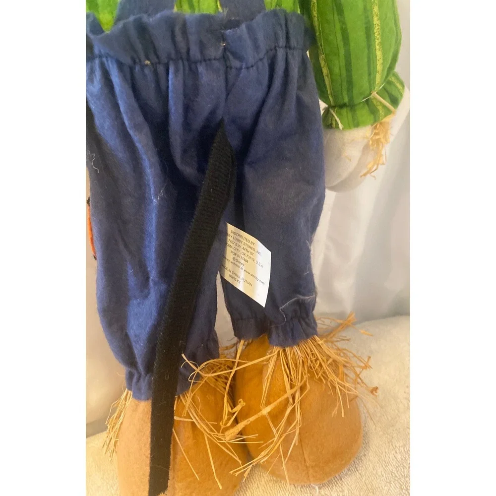 Disney Mickey Mouse Scarecrow Fall Harvest Plush Shelf Sitter Hobby Lobby Decor